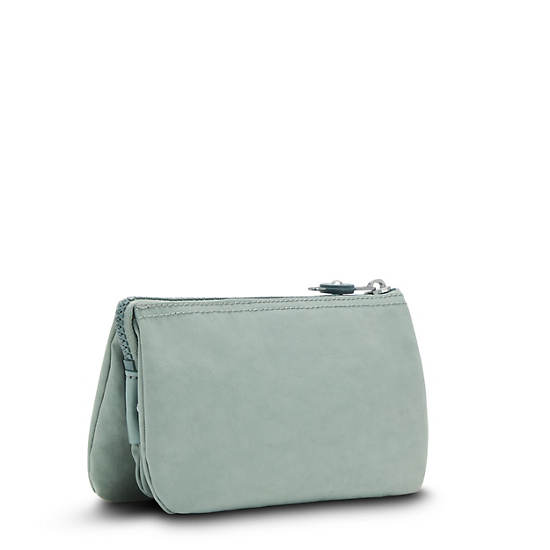 Sacs Kipling Creativity Large Pouch Vert Olive | FR 1126HA